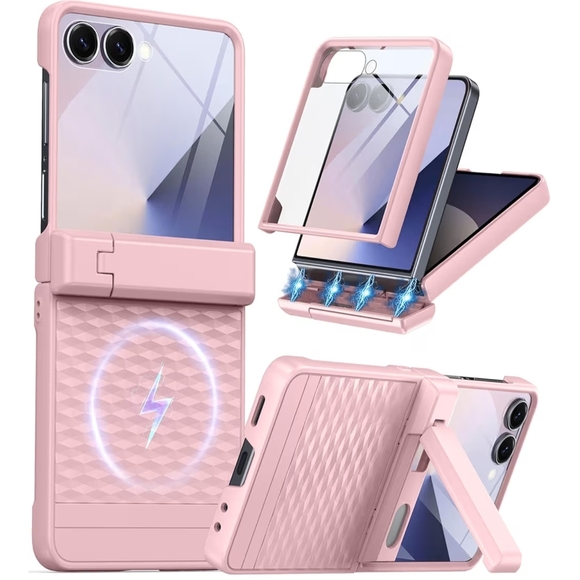 Other - Pink Samsung Galaxy Z Flip 7 Case - MagSafe & Hinge Protection - NEW